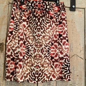 Fully lined skirt by Etcetera, a designer line sold by stylists.